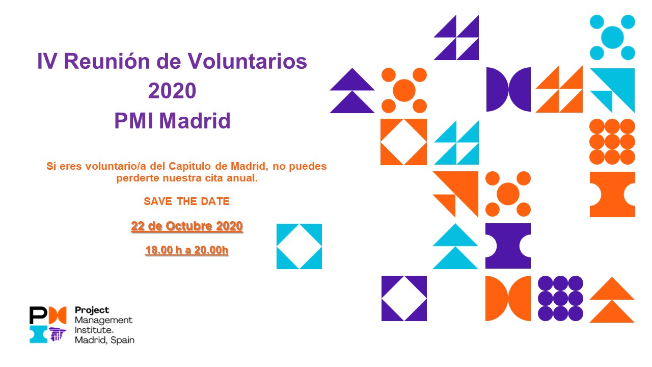 IV Reunión Voluntarios PMI Madrid Edición Virtual