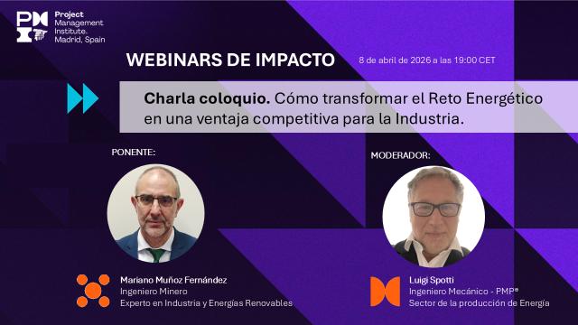 Portada charla Energía e Industria Mariano Muñoz